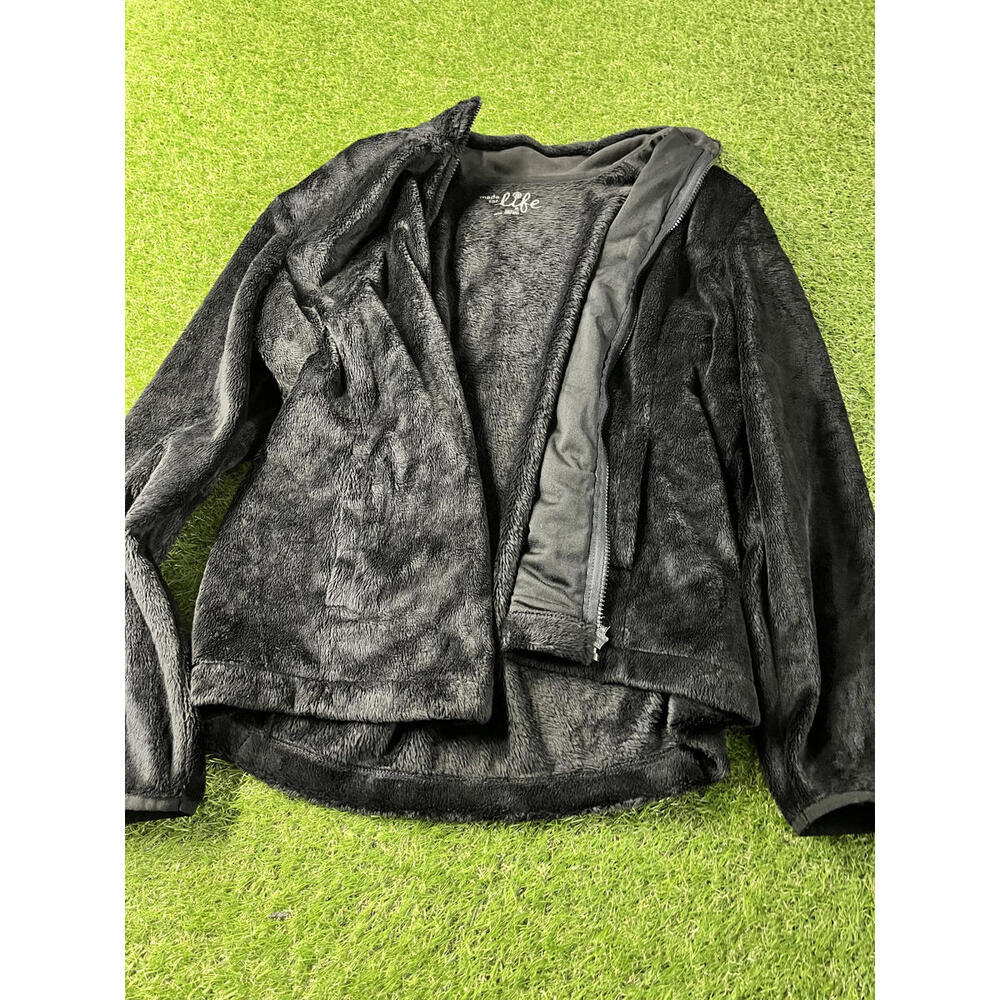 Made for Life Black Fleece Jacket XL